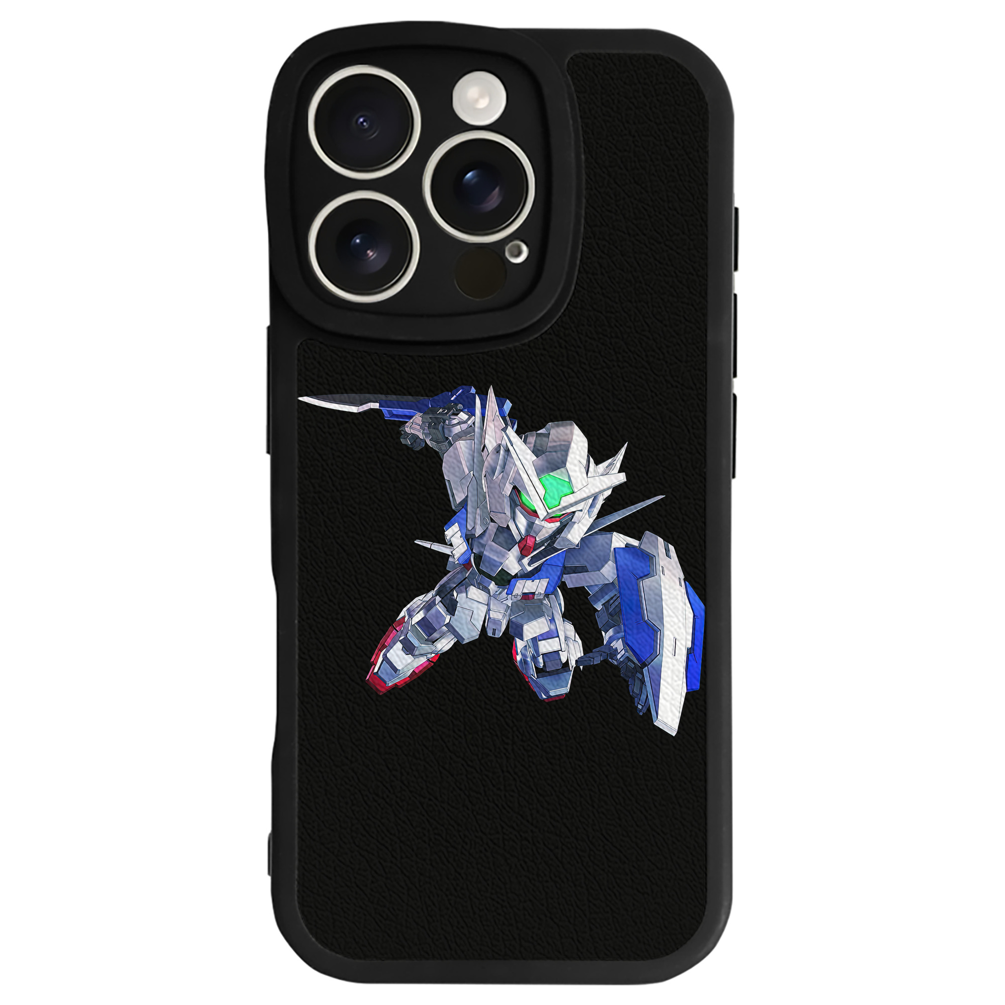 （画像用） 機動戦士ガンダム Mobile Suit Gundam 【iPhone 16シリーズ対応】シリコンスマホケース（レザー調） 材質：シリコン